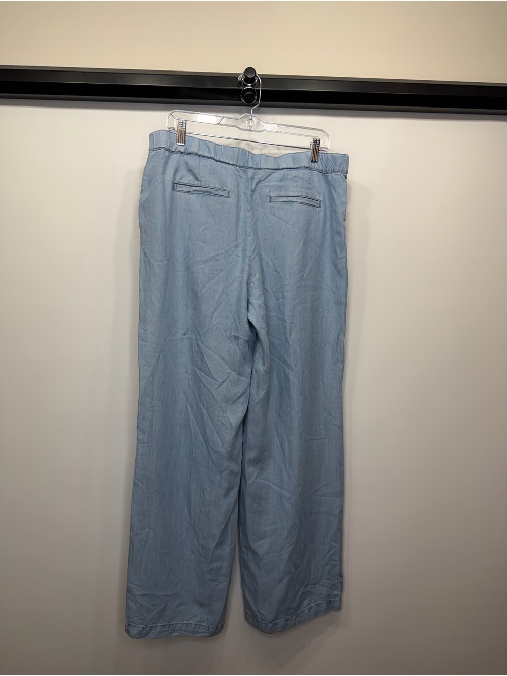 J. Jill Light Blue Wide-Leg Jeans - Picture 4 of 9